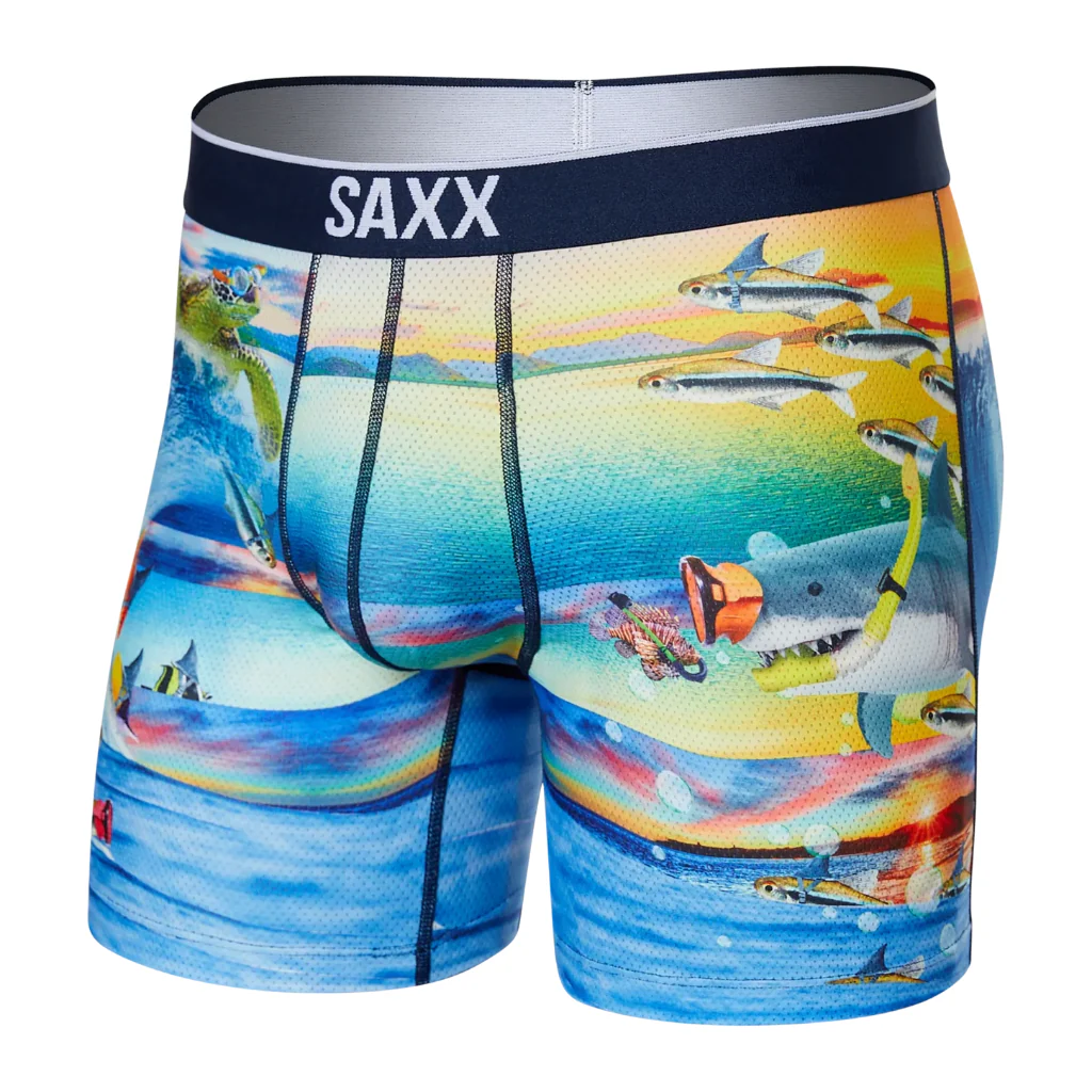 Men's Volt Breathable Mesh Boxer Brief 5 in - Image 3